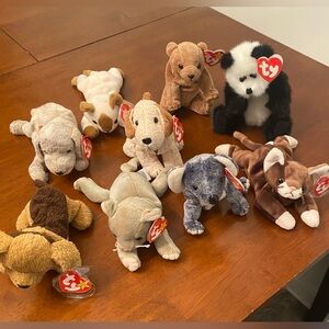 Ty Beanie Babies. NWT. Lot Of 9.